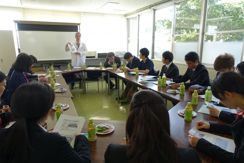 岩田院長の病院概要説明