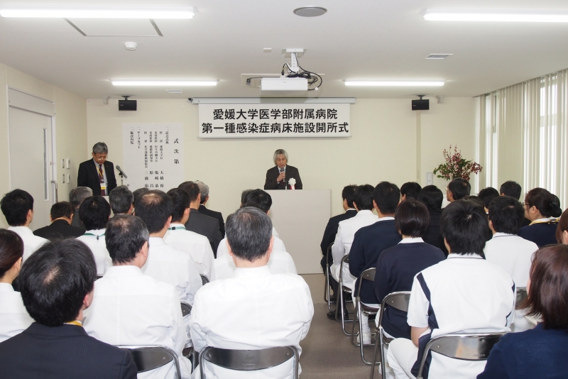 大橋学長の挨拶